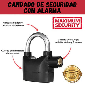 CANDADO IROGUARD PROTECCION  Y SEGURIDAD PARA TU MOTO Y BICICLETA.