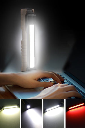 Luz De Trabajo Plegable Recargable Por Usb,led Multifunción