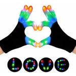 Guantes Tik Tok 6 Modos Luces Led Rgb